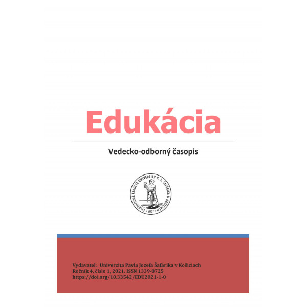 Edukácia, roč. 4, č. 1/2021