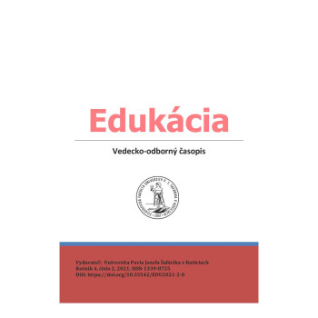 Edukácia, roč. 4, č. 2/2021