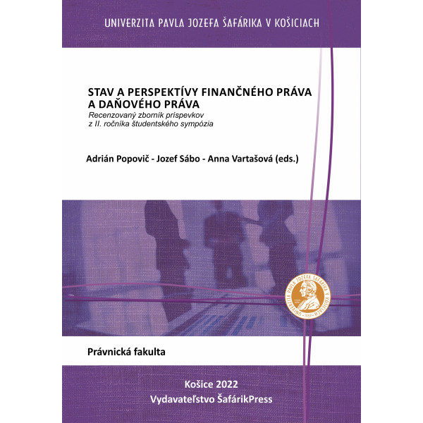 Condition and perspectives of financial law and tax law