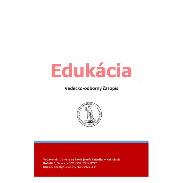 Edukácia, roč. 5, č. 2/2022