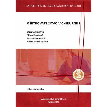 Ošetrovateľstvo v chirurgii I