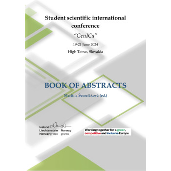 Student scientific international conference  “GenICa”. BOOK OF ABSTRACTS