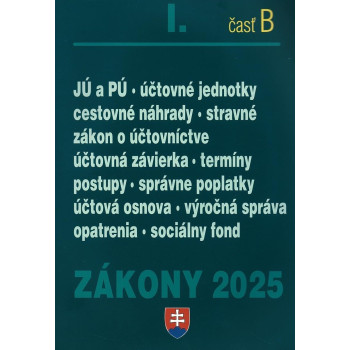 Zákony I.B / 2025