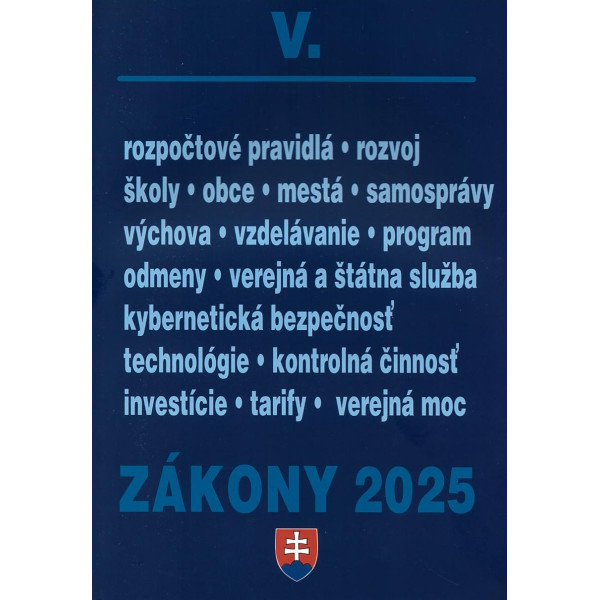 Zákony V. / 2025