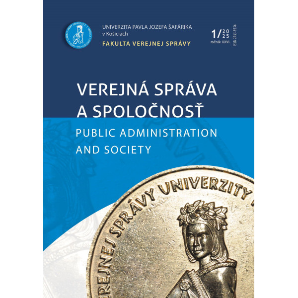 Verejná správa a spoločnosť 1/2025 (časopis)