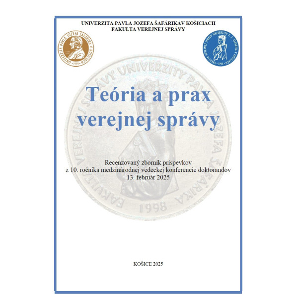 Teória a prax verejnej správy (2025)