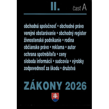 Zákony II.A / 2026
