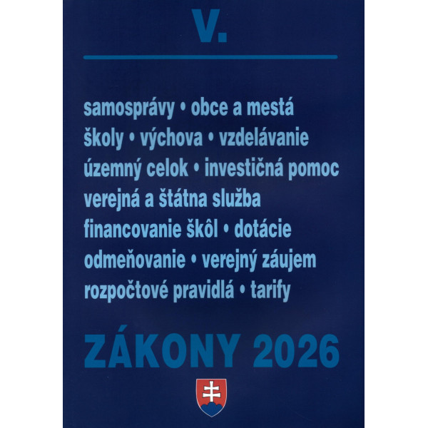 Zákony V. / 2026