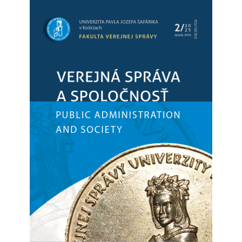 Verejná správa a spoločnosť 2/2025 (časopis)