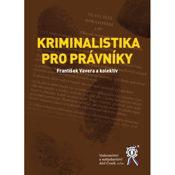 Kriminalistika pro právníky