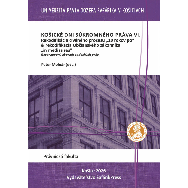 Košické dni súkromného práva VI.