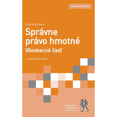 Správne právo hmotné - všeobecná časť