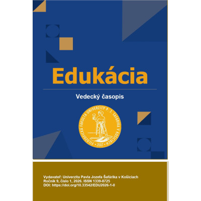 Edukácia roč. 9, č. 1/2026