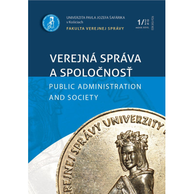 Verejná správa a spoločnosť 1/2026 (časopis)