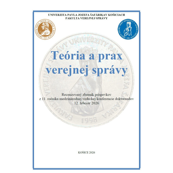 Teória a prax verejnej správy (2026)