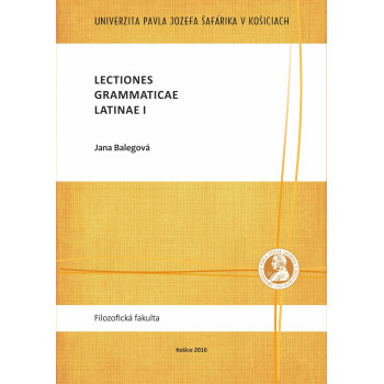 Lectiones grammaticae Latinae I