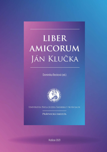Liber Amicorum Ján Klučka
