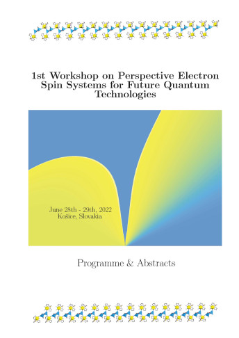 1st Workshop on Perspective Electron Spin Systems for Future Quantum Technologies