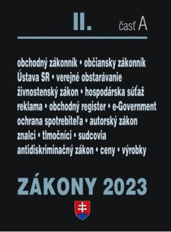 Zákony 2023 II. časť A