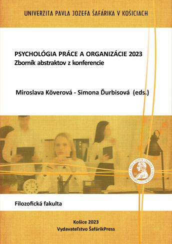 Psychológia práce a organizácie 2023