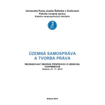 Územná samospráva a tvorba práva