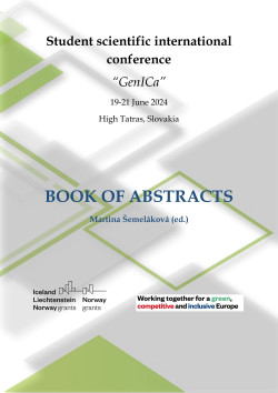 Student scientific international conference “GenICa” . BOOK OF ABSTRACTS