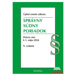 Správny súdny poriadok. Úzz, 9. vydanie