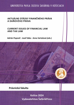 Current Issues of Financial Law and Tax Law