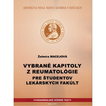 Vybrané kapitoly z reumatológie pre študentov lekárskych fakúlt