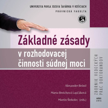 Základné zásady v rozhodovacej činnosti súdnej moci