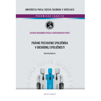 Právne postavenie spoločníka v obchodnej spoločnosti