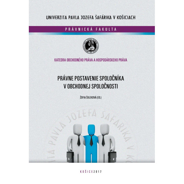 Právne postavenie spoločníka v obchodnej spoločnosti