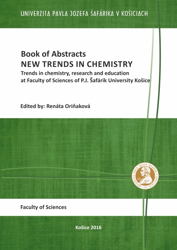 Book of abstracts - New trends in chemistry