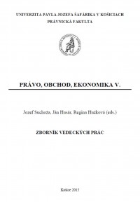 Právo - obchod - ekonomika V.