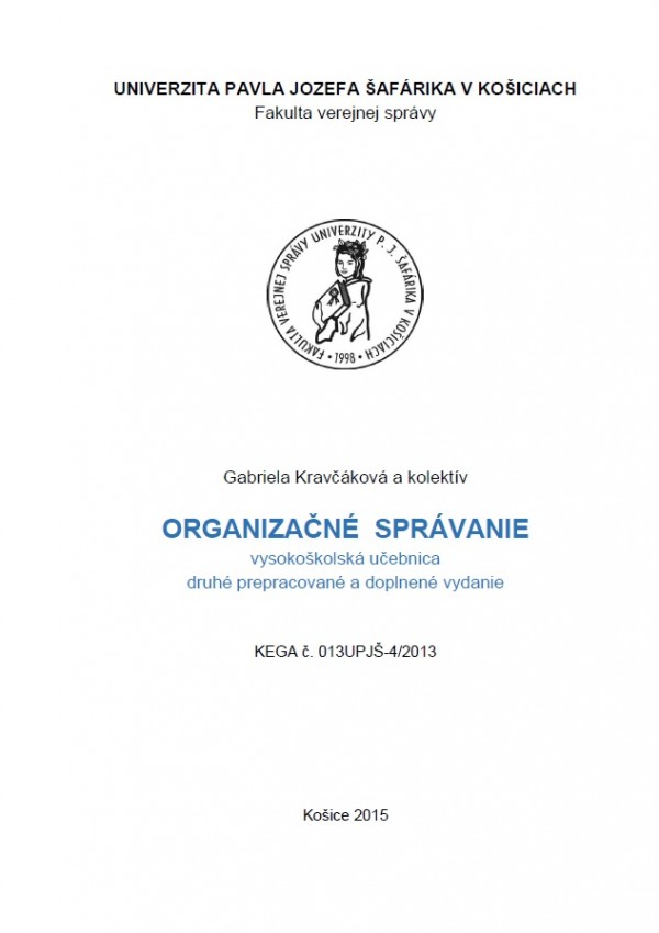 Organizačné správanie