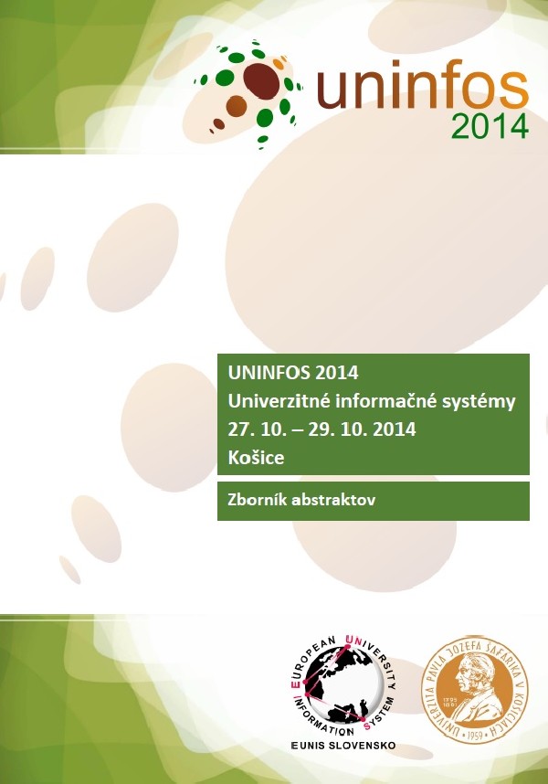 UNINFOS 2014 • Univerzitné informačné systémy