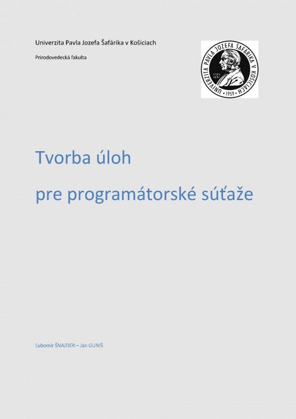 Tvorba úloh pre programátorské súťaže