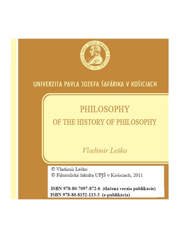 Philosophy of the history of philosophy