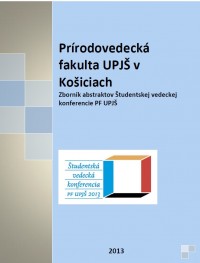 Študentská vedecká konferencia PF UPJŠ 2013