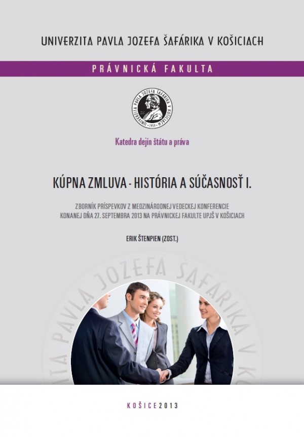 Kúpna zmluva – história a súčasnosť II.