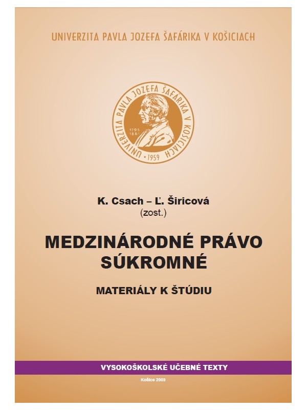 Medzinárodné právo súkromné