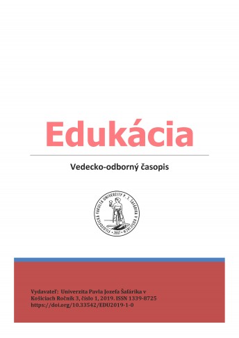 Edukácia, roč. 2, č. 1/2017