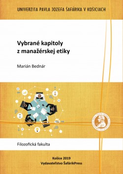 Vybrané kapitoly z Manažérskej etiky Vysokoškolská učebnica