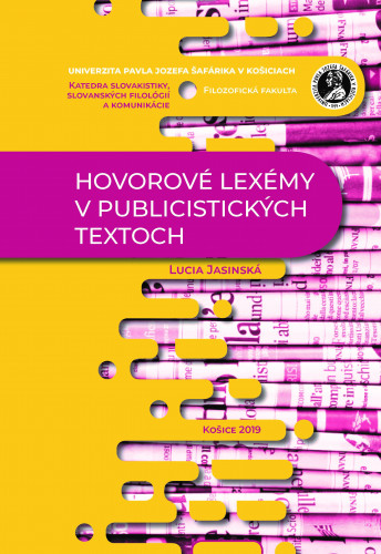 Hovorové lexémy v publicistických textoch