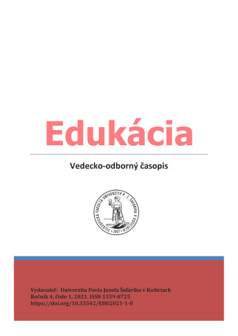 Edukácia, roč. 4, č. 1/2021