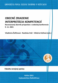 Obecné zriadenie – interpretácia kompetencií