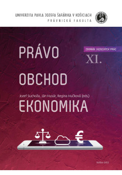 PRÁVO – OBCHOD – EKONOMIKA XI.