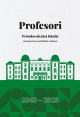 Profesori Prírodovedeckej fakulty UPJŠ v Košiciach 1963 – 2023