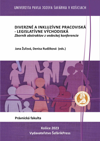 Diverzné a inkluzívne pracoviská - legislatívne východiská