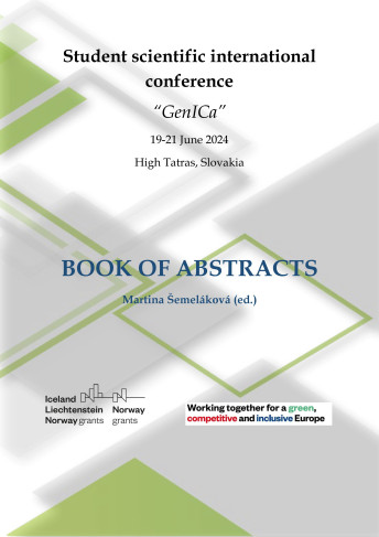 Student scientific international conference “GenICa” . BOOK OF ABSTRACTS